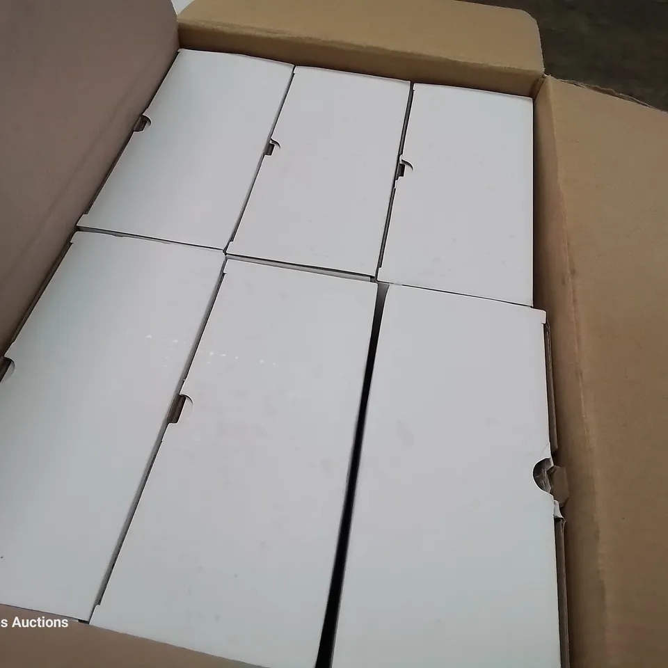 CARTON OF 12 ZENIA SIENA INTEGRATED LED DOWNLIGHTERS 225mm diam