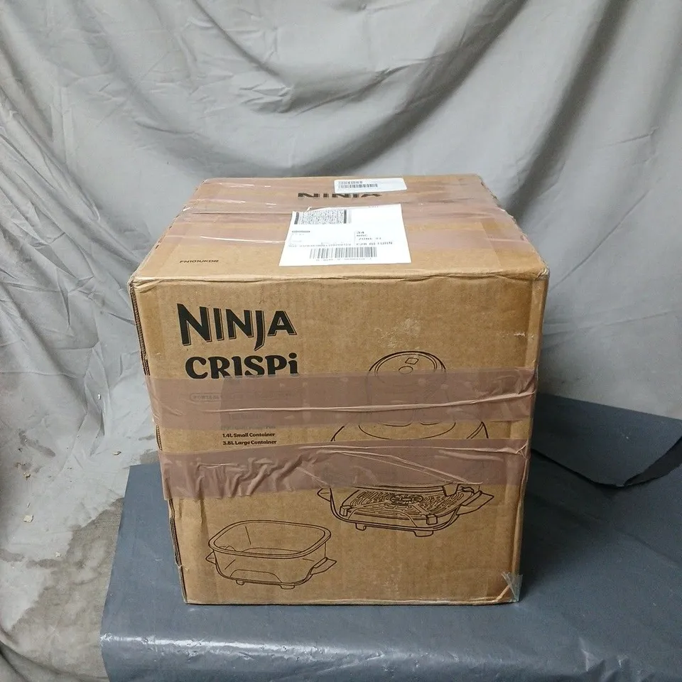 NINJA CRISPI 4-IN-1 PORTABLE GLASS AIR FRYER BOXED