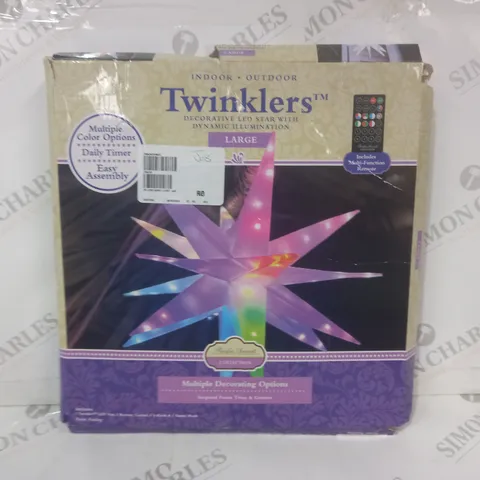 BOXED PACIFIC ACCENTS STAR BURST LIGHT