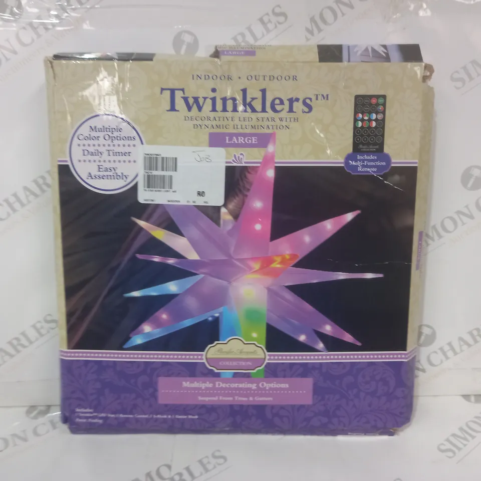 BOXED PACIFIC ACCENTS STAR BURST LIGHT