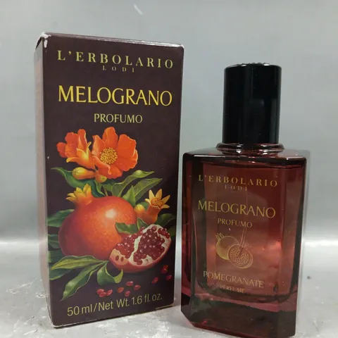 BOXED L'ERBOLARIO PERFUME POMEGRANATE 50ML