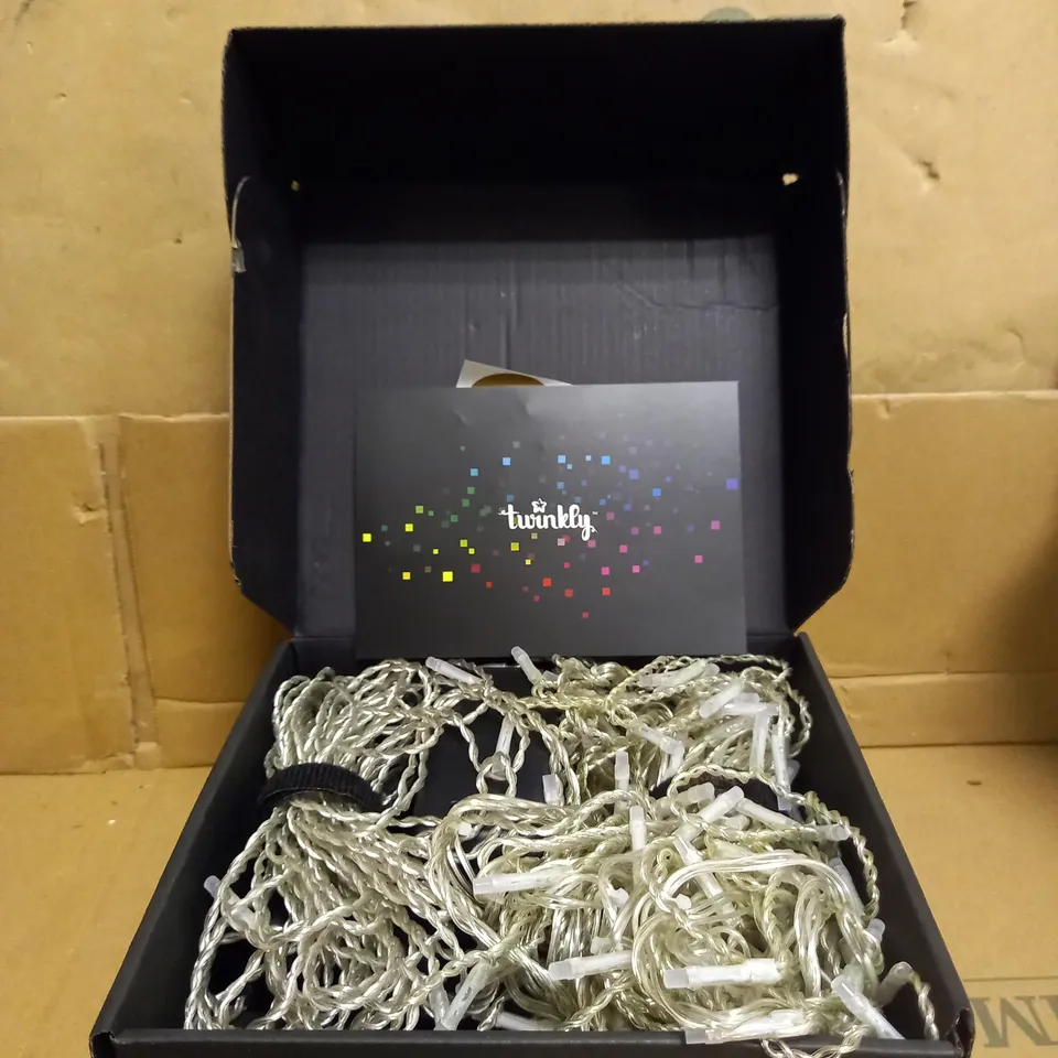 BOXED TWINKLY ICICLE LIGHTS