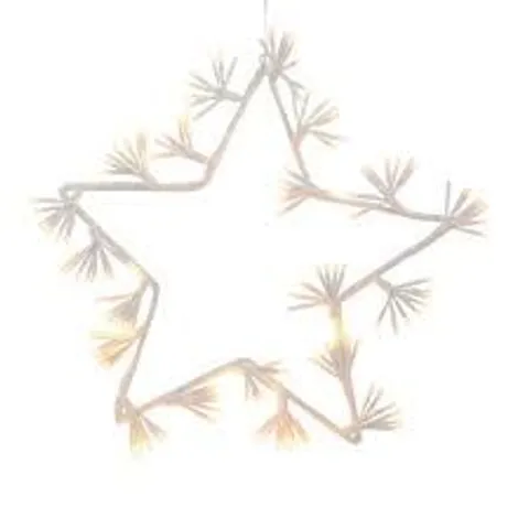 HOME STORIES STARBURST LED WARM WHITE STAR DECOR