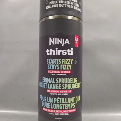 NINJA THIRSTI 530ML TRAVEL BOTTLE IN GREY