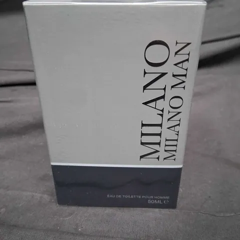BOXED AND SEALED MILANO MEN EAU DE TOILETTE 50ML