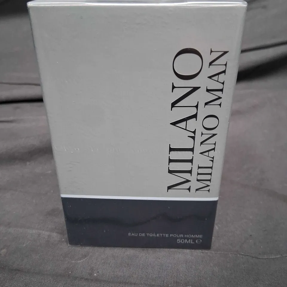 BOXED AND SEALED MILANO MEN EAU DE TOILETTE 50ML