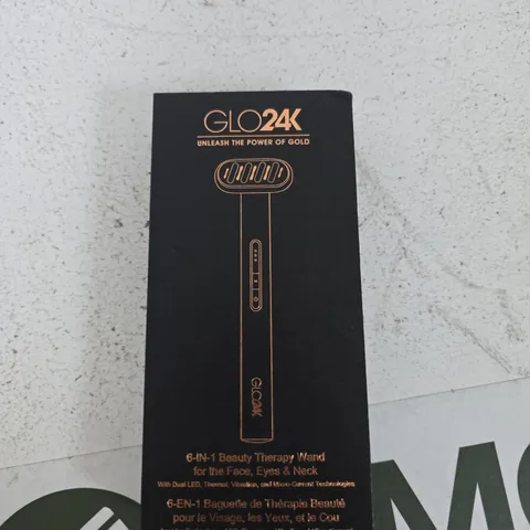 GLO24K 6-IN-1 BEAUTY THERAPY WAND – BOXED