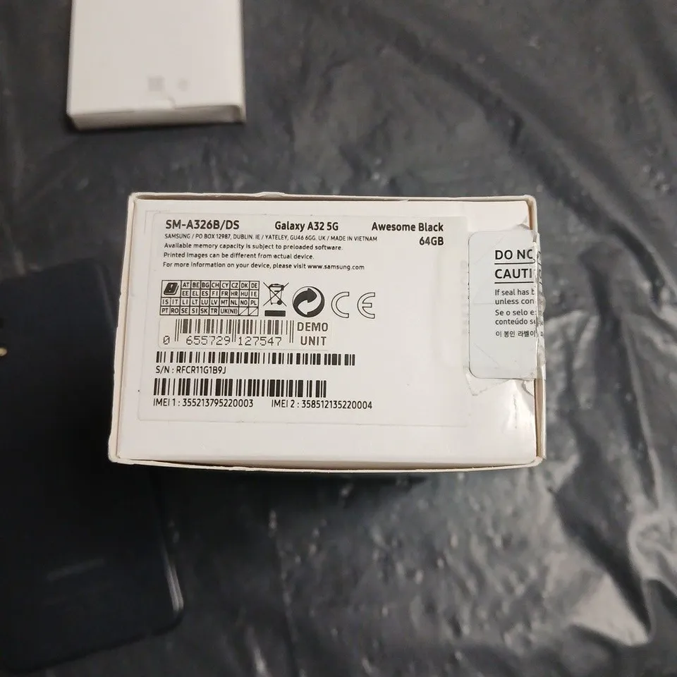 SAMSUNG GALAXY A32 5G SMARTPHONE – AWESOME BLACK, 64GB - BOXED