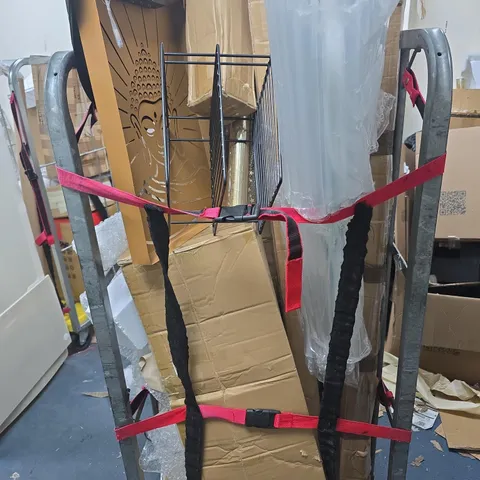 CAGE OF APPROXIMATELY 15 ASSORTED ITEMS TO INCLUDE: SPIRITUAL WALL ART