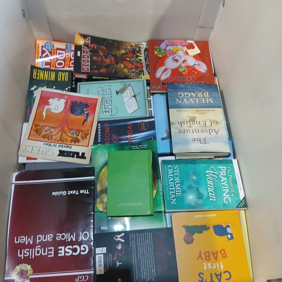 LARGE QUANTITY OF ASSORTED FICTION AND NON FICTION BOOKS