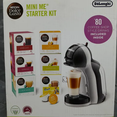 BOXED NESCAFE DOLCE GUSTO MINI ME AUTOMATIC COFFEE MACHINE