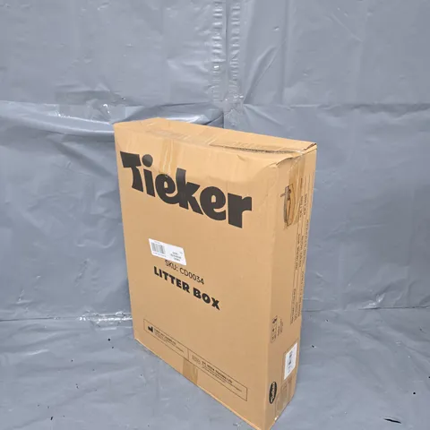 BOXED TIEKER LITTER BOX IN WHITE 