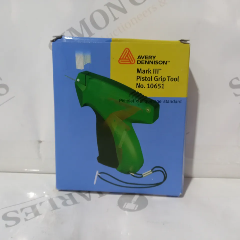BOXED AVERY DENNISON MARK III PISTOL GRIP TOOL