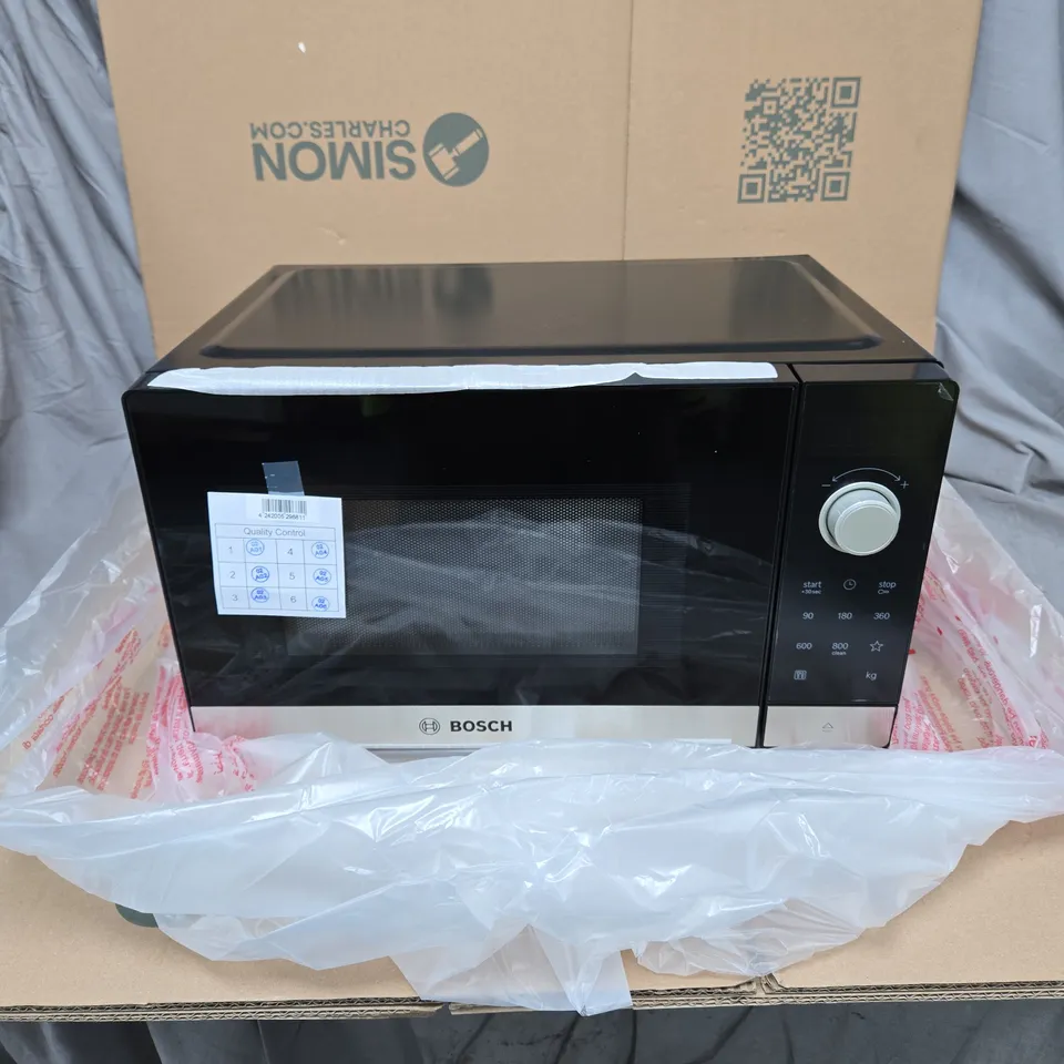 BOSCH MICROWAVE OVEN FFL023MS2B – BLACK, COUNTERTOP BOXED