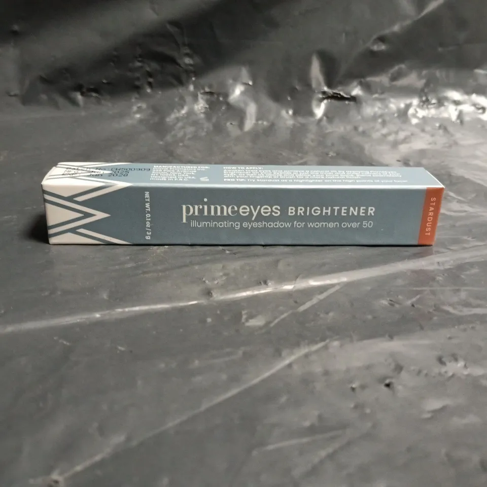 PRIMEEYES BRIGHTENER ILLUMINATING EYESHADOW FOR WOMEN OVER 50. STARDUST 3G