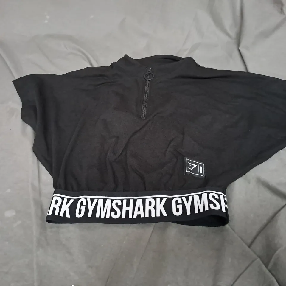 GYMSHARK SMALL FEMALE QUARTER ZIP 