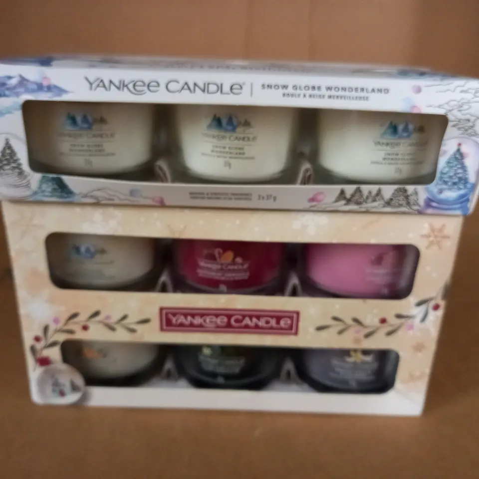 LOT OF 2 YANKEE CANDLE SETS 
