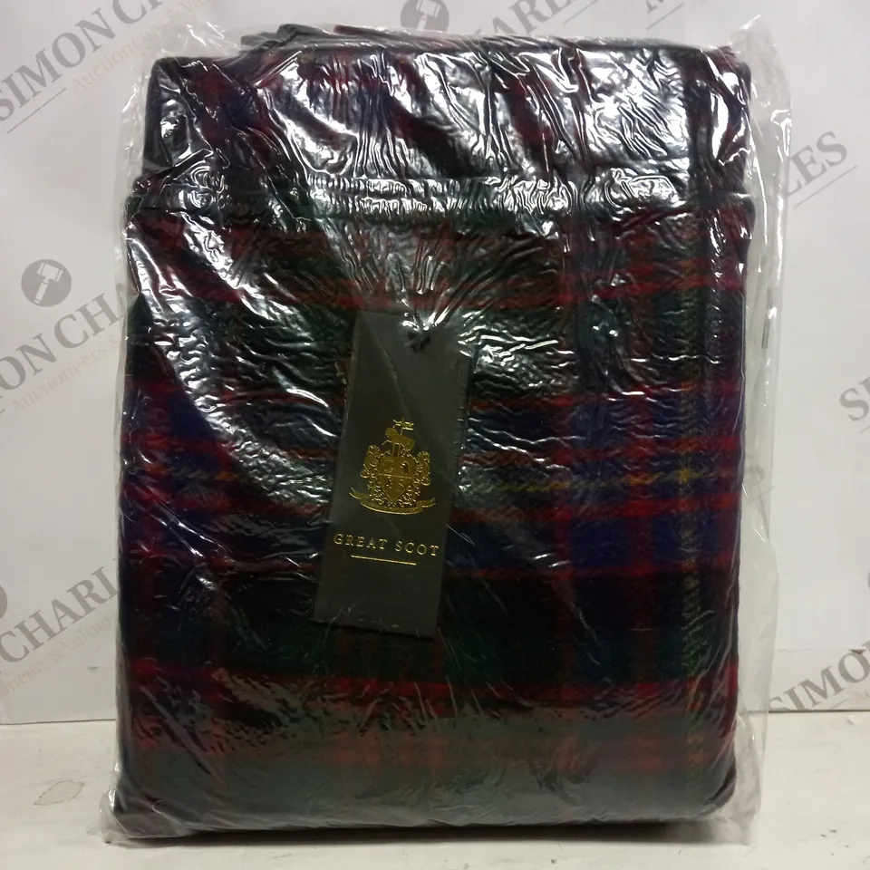 GREAT SCOT TARTAN BLANKET - SIZE UNSPECIFIED