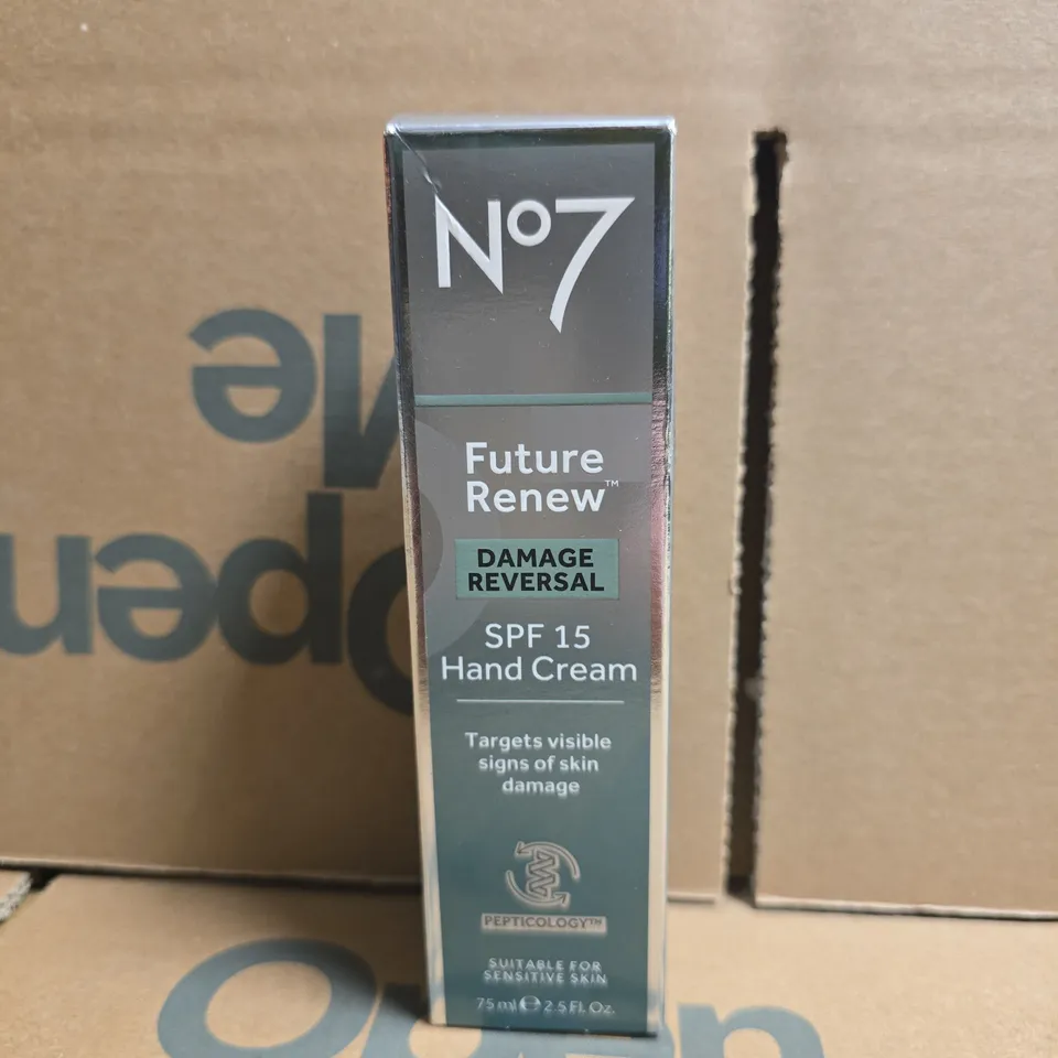 NO7 FUTURE RENEW DAMAGE REVERSAL SPF 15 HAND CREAM (75ML)