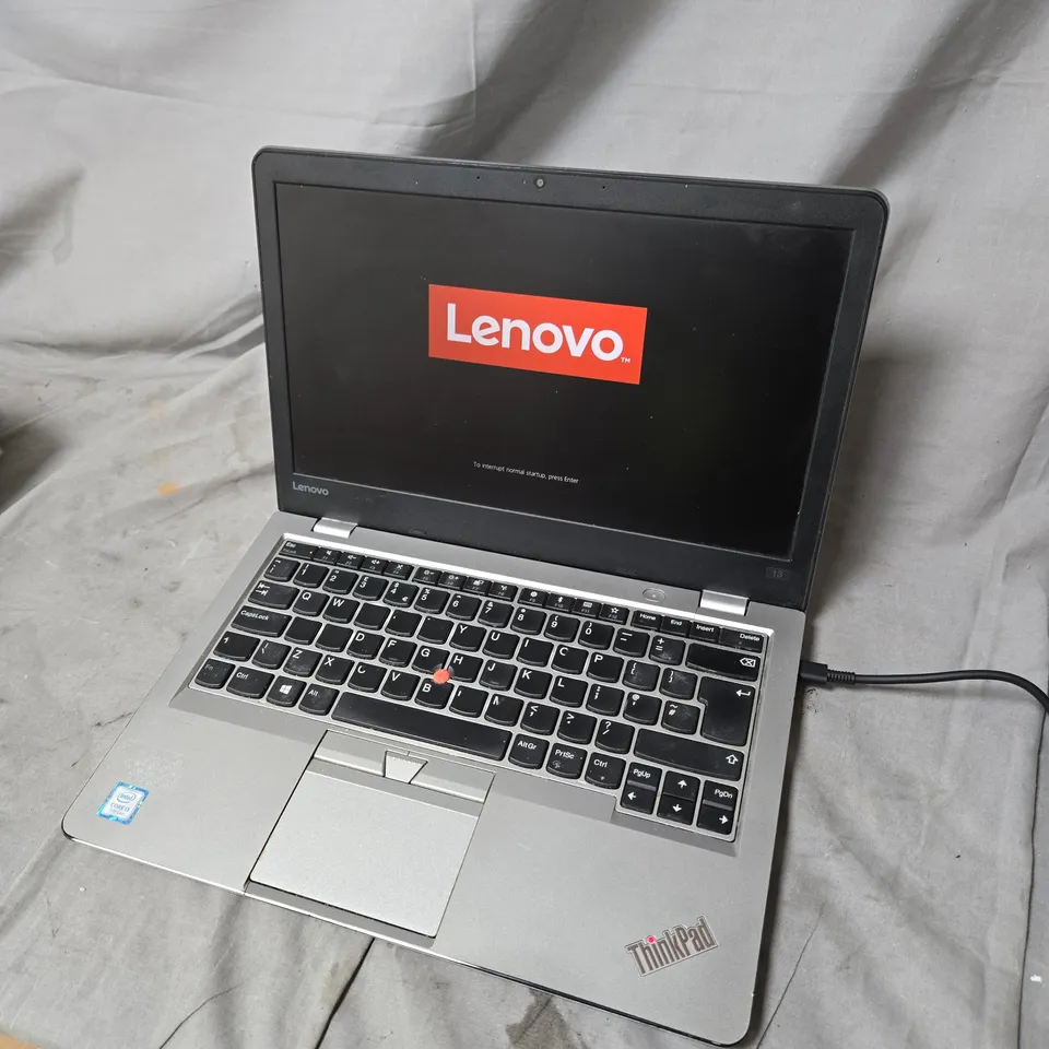 LENOVO THINKPAD 13 2ND GEN LAPTOP – I3-7100U, 8GB RAM, 128GB SSD, 13.3IN DISPLAY