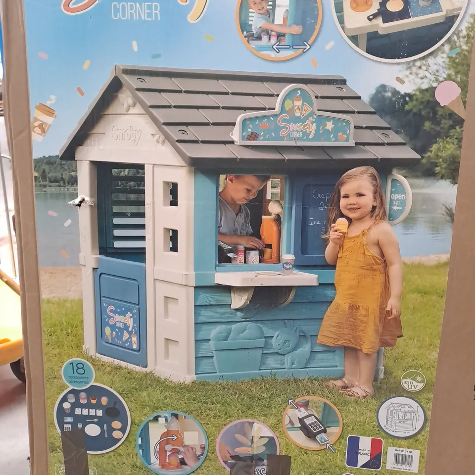 BOXED SWEET CORNER PLAYHOUSE - COLLECTION ONLY RRP £169.99