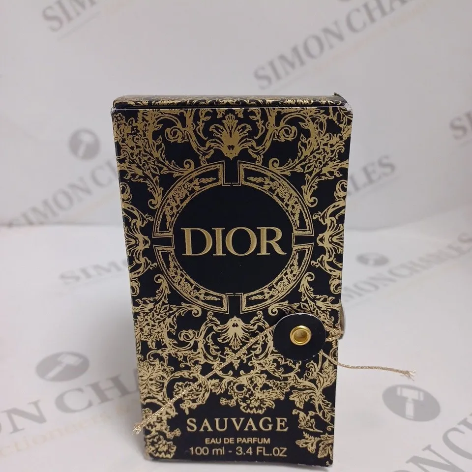BOXED DIOR SAUVAGE EAU DE PARFUM - 100ML 