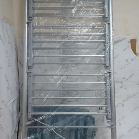 ORGANISED OPTIONS 3 TIER HEATED AIRER WITH 21M DRYING SPACE & COVER - COLLECTION ONLY