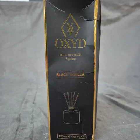 OXYD PREMIUM REED DIFFUSER - BLACK VANILLA 