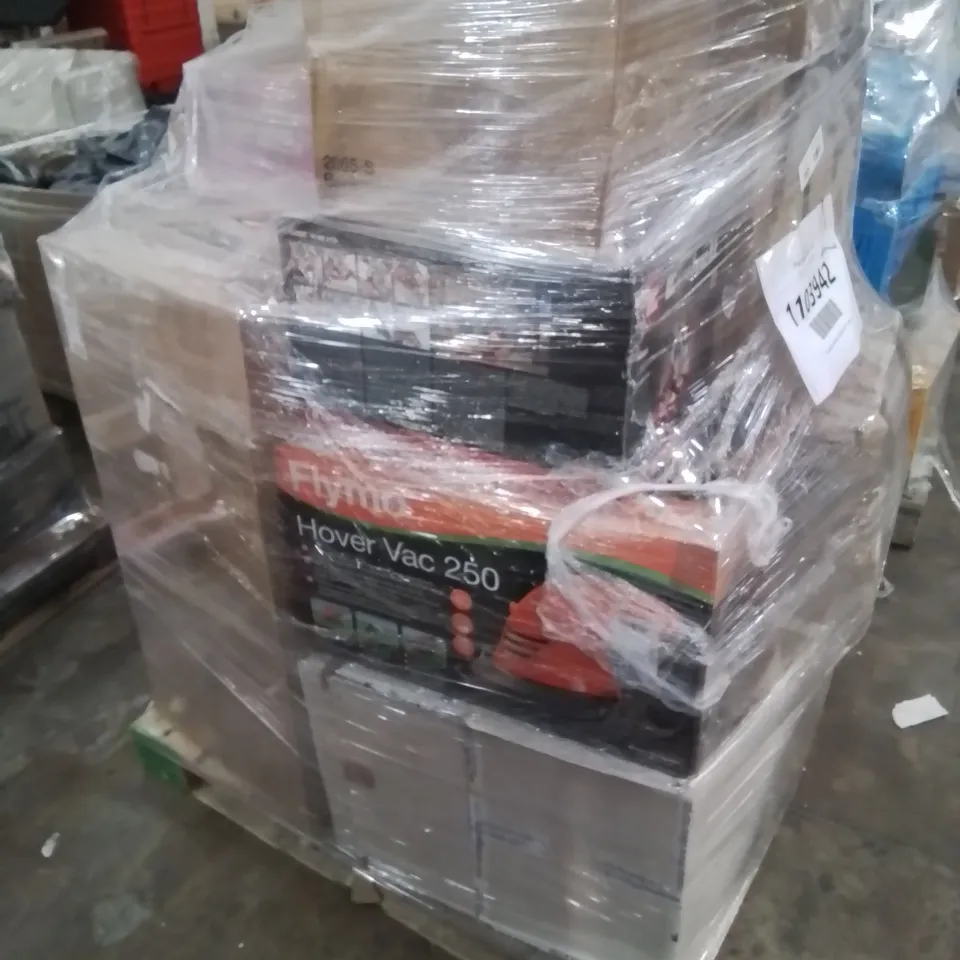 PALLET OF APPROXIMATELY 16 UNPROCESSED RAW RETURN HOUSEHOLD AND ELECTRICAL GOODS TO INCLUDE;