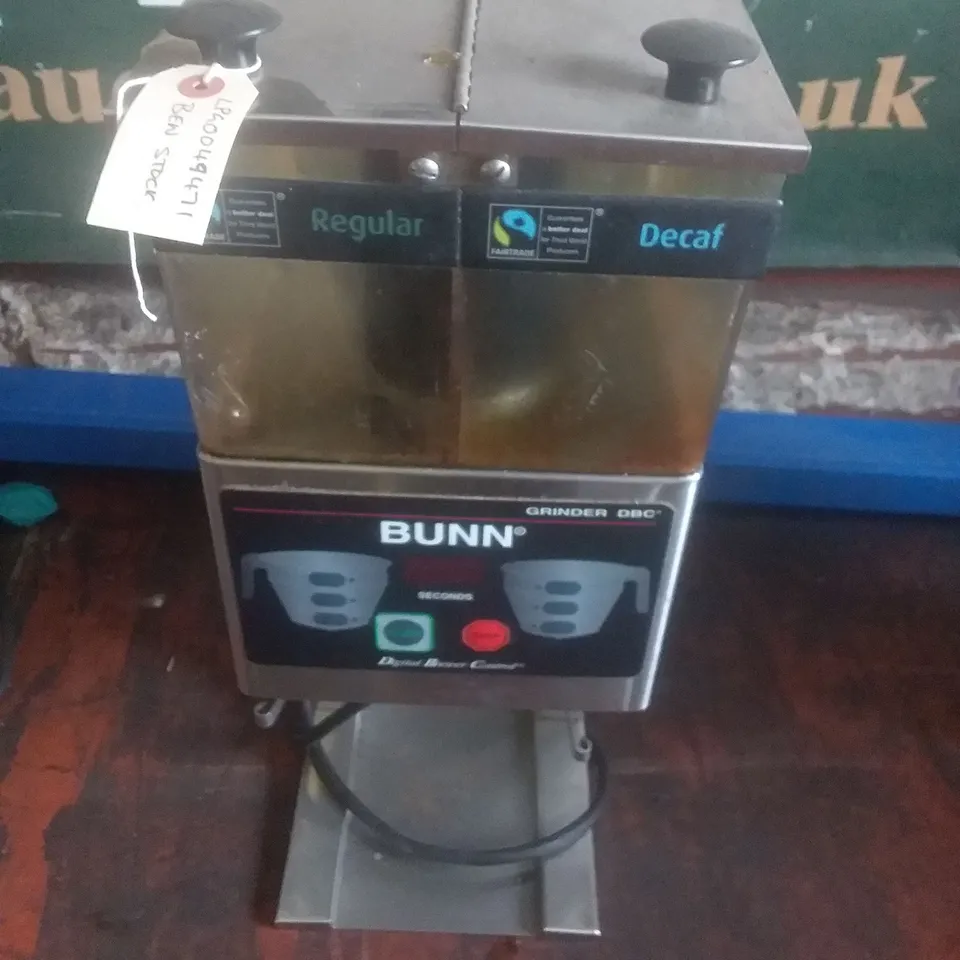 BUNN DIGITAL BREWER CONTROL GRINDER LPG0049471