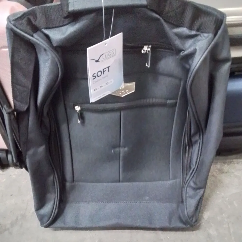 LUGG SOFT CABIN BAG BLACK
