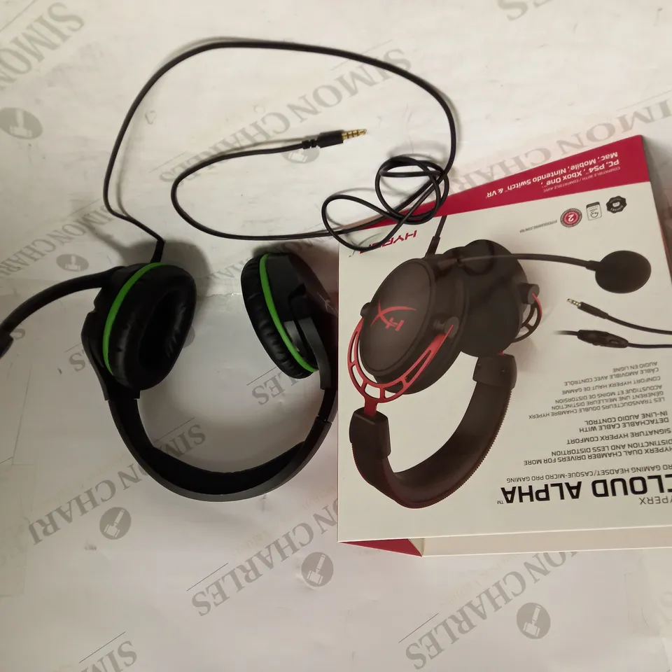 HYPERX CLOUD ALPHA PRO GAMING HEADSET