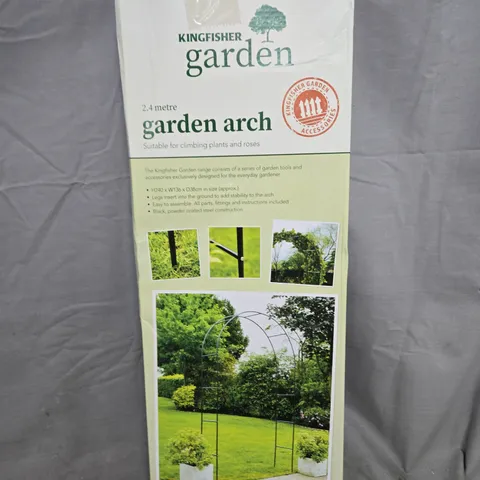 KINGFISHER GARDEN GARDEN ARCH – 2.4M TALL, BOXED