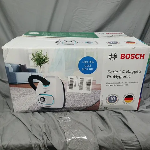 BOSCH SERIE 4 BAGGED PROHYGIENIC VACUUM CLEANER – BOXED
