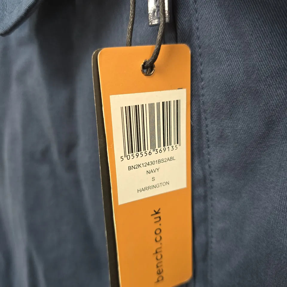 BENCH HARRINGTON JACKET – NAVY – UK SIZE S
