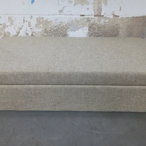 ALISON CORK STORAGE OTTOMAN, NATURAL [COLLECTION ONLY]