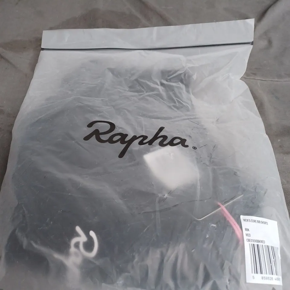 RAPHA MENS CORE BIB SHORTS SIZE M