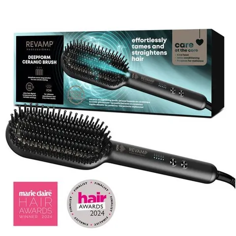 BOXED REVAMP PROFESSIONAL DEEPFORM CERAMIC BRUSH BR-2000X-GB
