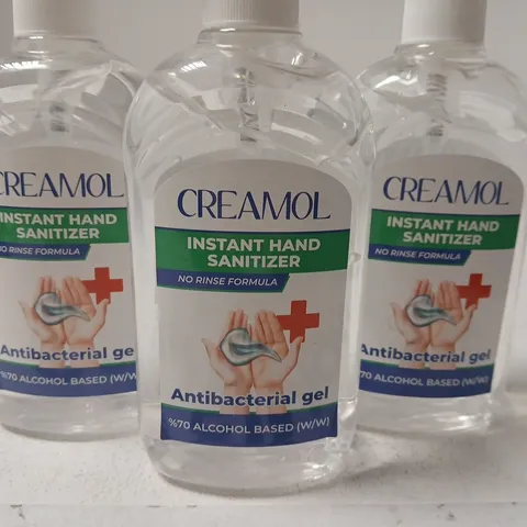 APPROX 12 X 500ML CREAMOL INSTANT HAND SANITIZER