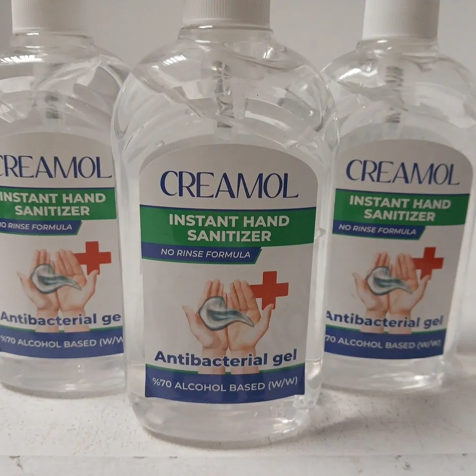 APPROX 12 X 500ML CREAMOL INSTANT HAND SANITIZER