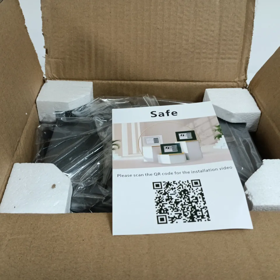 SAFE BOXED WITH INSTRUCTIONS