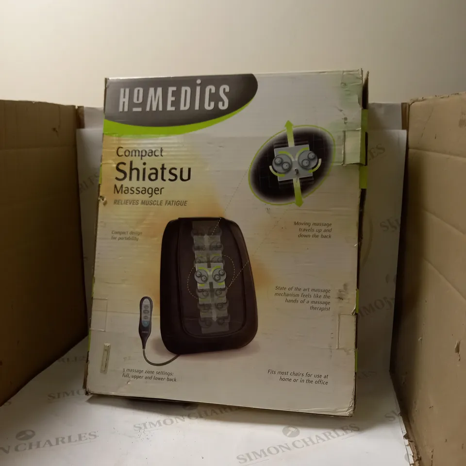 HOMEDICS COMPACT SHIATSU MASSAGER