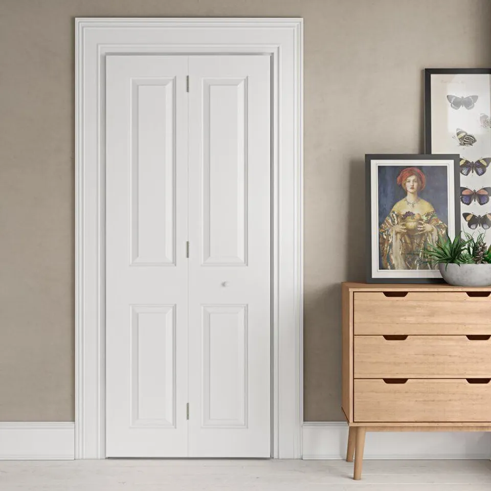 ATHERTON WHITE HOLLOW BI-FOLD DOOR no size specified (BOX OF 1)