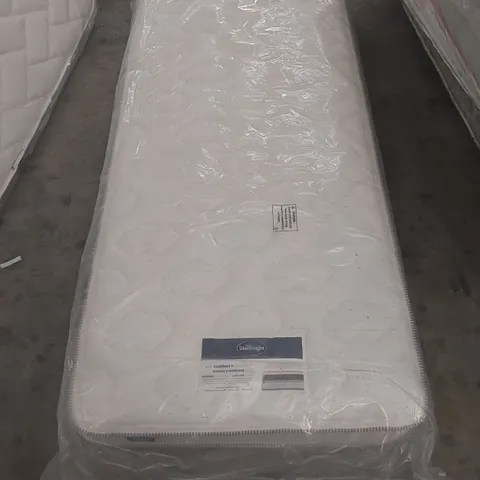 QUALITY BAGGED SILENTNIGHT 90cm SINGLE KIDS COMFORT OPEN COIL MEMORY MATTRESS 
