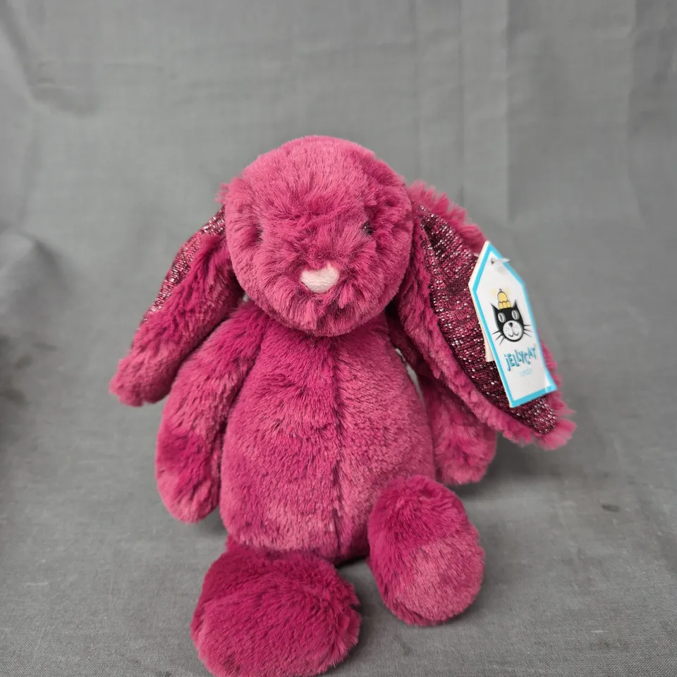 JELLYCAT - I AM SMALL BASHFUL SPARKLY CASSIS BUNNY