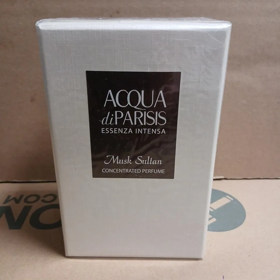 BOXED AND SEALED ACQUA DI PARISIS ESSENSA MUSK SULTAN CONCENTRATED PERFUME 100ML