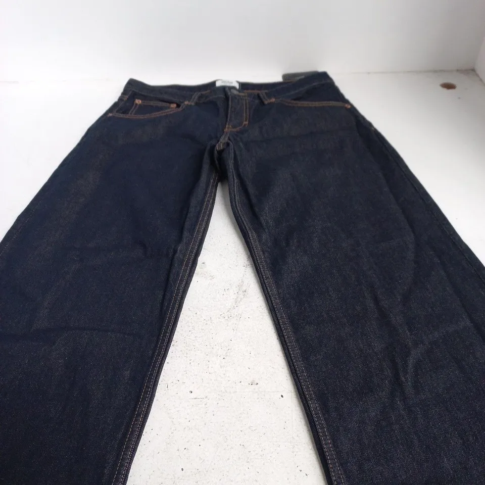 MOTEL WOMEN'S LOW RISE JEANS – INDIGO, W28 L32