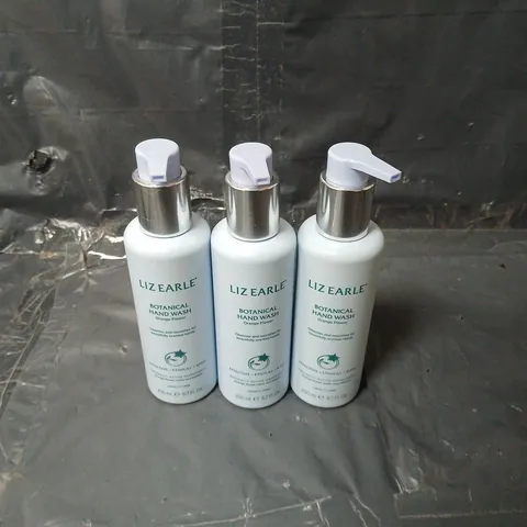 LIZ EARLE BOTANICAL HAND WASH (ORANGE FLOWER) TRIO (3X200ML)