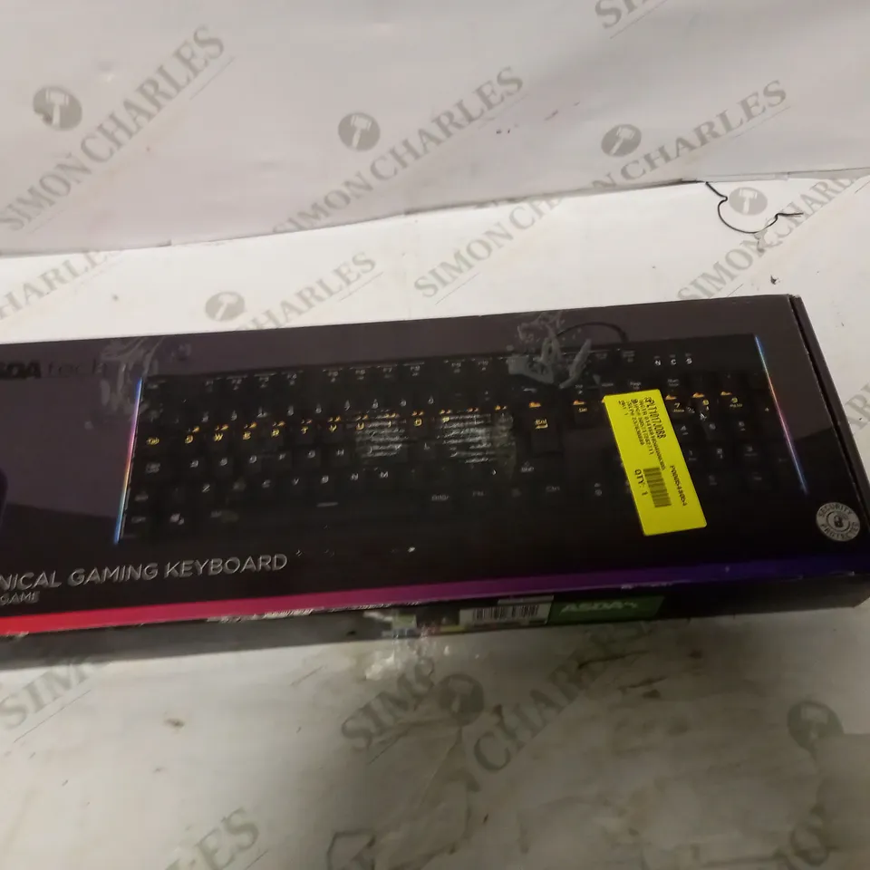 ASDATECH MECHANICAL GAMING KEYBOARD
