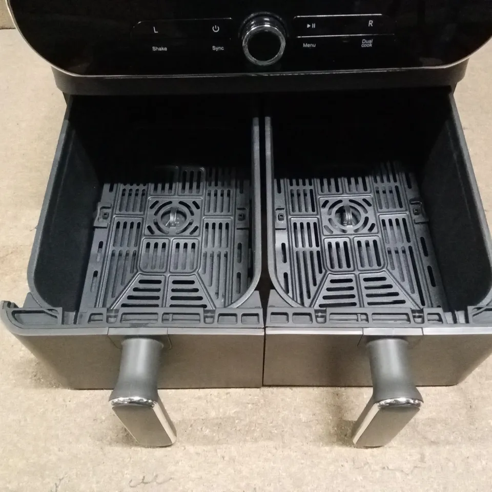 BOXED TOWER VORTX ELITE 10.4L XL CAPACITY DUAL BASKET AIR FRYER - T17138